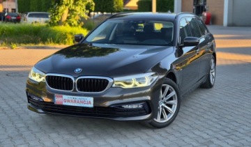 BMW Seria 5 G30-G31 Touring 520d 190KM 2018 BMW 520d 190ps Sport Line serwis ASO piękna Laser Led Gwarancja!, zdjęcie 18
