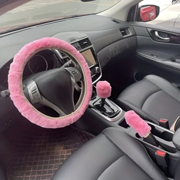 МЕХОВОЙ ЧЕХОЛ НА РУЛЬ ЖЕНСКИЙ ДЛЯ МЕХОВОГО КОМПЛЕКТА АВТОМОБИЛЯ