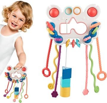 GRYZAK RAK ZABAWKA SENSORYCZNA MONTESSORI NIEMOWLE