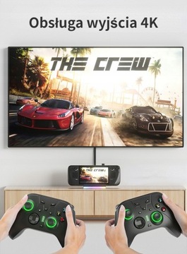 Расширенные интерфейсы Steam Deck с RGB.