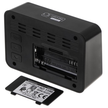 БУДИЛЬНИК ВРЕМЯ БУДИЛЬНИКА ДАТА ТЕМПЕРАТУРА 2 x AAA