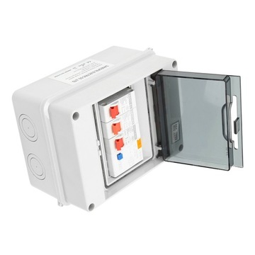 2-сторонний приемный блок для караванов, 40 А, 30 мА, УЗО 2MCB, 6a16A