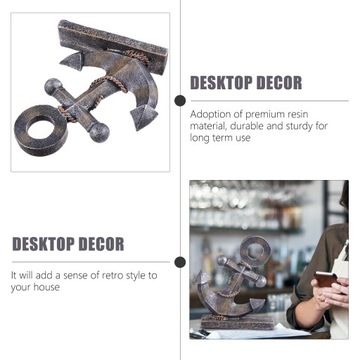 ДЕКОРАТИВНЫЙ ВИНТАЖНЫЙ ЯКОРЬ ДОМАШНИЙ ДЕКОР ОКЕАНСКИЕ ЛОДКИ