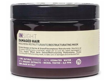INSIGHT DAMAGED HAIR MASKA ODBUDOWUJĄCA 500ml