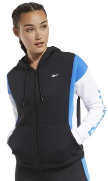 Bluza damska Reebok TE LINEAR LOGO FL FULLZIP FU2190