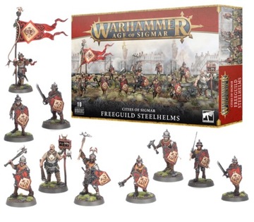 WARHAMMER AOS - COS: FREEGUILD STEELHELMS