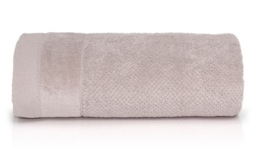 RĘCZNIK 100x150 VITO sauna spa perłowy ostrygowy jasny beż duży kąpielowy