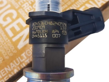 KOMPLET VSTŘIKOVAČE 4KS OPEL RENAULT 2.0 BOSCH 0445115007 0986435350