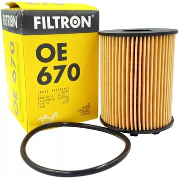 FILTRON OE 670 FILTR OLEJE + 2 JINÉ PRODUKTY