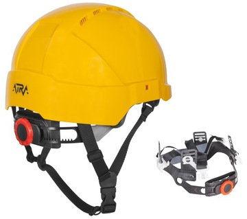 Kask Ochronny Hełm Przemysłowy Wentylowany Polski