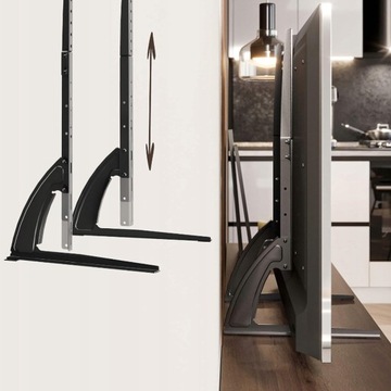 ПОДСТАВКА ДЛЯ ТВ ПОДСТАВКА ПРОЧНЫЕ НОЖКИ ДЛЯ ТВ-МОНИТОРА 37-75 ДЮЙМОВ 50 КГ