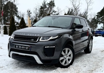 Land Rover Range Rover Evoque I SUV 5d Facelifting 2.0D TD4 180KM 2017 Land Rover Range Rover Evoque 180 Koni Mechanicznych 2.0 Diesel 180KM, zdjęcie 4