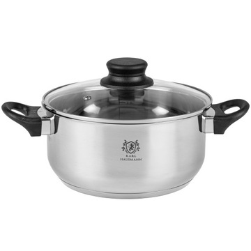 НАБОР СТАЛЬНЫХ ГОРШКОВ БЕЗОПАСНЫЕ ПОТЕНЦИАЛЫ СО СЪЕМНОЙ РУЧКОЙ