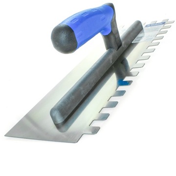 Кельма зубчатая KUBALA большой формат 130х355мм 12х16мм