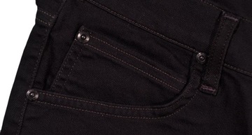 LEE spodnie SKINNY regular BLACK jeans LUKE _ W31 L34