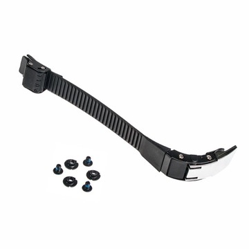 KLAMRA ZAPIĘCIE DO ROLEK POWERSLIDE CLASSIC BUCKLE 18CM SREBRNA LEWA
