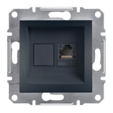 SCHNEIDER Asfora gniazdo komputerowe RJ45 kat.6