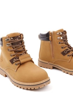 Детские утепленные верблюжьи сапоги, зимние ботинки