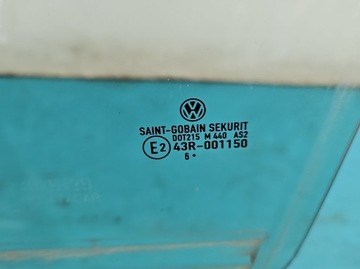 SKLO (OKNO) DVEŘE PŘEDNÍ LEVÝ VW FOX