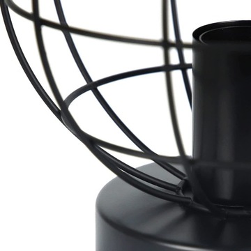 ПОТОЛОЧНЫЙ СВЕТИЛЬНИК РЕТРО E27, ПРОФЕССИОНАЛЬНЫЙ ПОТОЛОЧНЫЙ СВЕТИЛЬНИК, ЧЕРНЫЙ