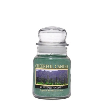 Mała świeca Mountain Vineyard Cheerful Candle