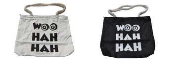 СУМКА ИЗ КАНВАСА С ПРИНТОМ СТРУНОЧНАЯ СУМКА-ШОППЕР