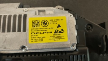 BMW 3 G20 G21 PŘÍSTROJOVÁ DESKA BUDÍKY 5A07ED0 8715836 3.0 D