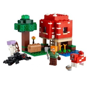 Lego Minecraft 21179 Дом в грибах