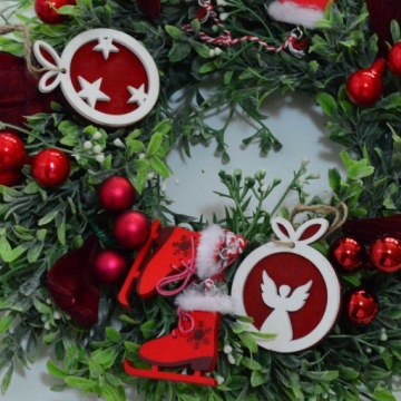 Подвеска из стеклянных шариков BRONZE CHRISTMAS TOFFI 3 см BOX