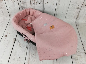 МУСЛИН Вставка для гондолы Матрас Подушка Одеяло