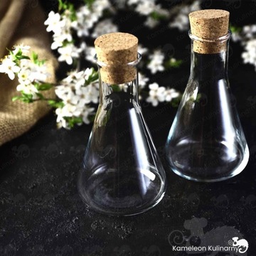 ГРАФИН СТЕКЛЯННЫЙ С ПРОБКОЙ для МАСЛЯНОГО УКСУСА 250мл 2 шт.