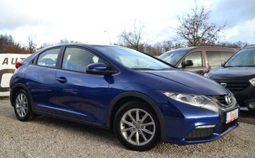 Honda Civic IX Hatchback 5d 1.4 i-VTEC 100KM 2013 Honda Civic bezwypadkowe - Niski przebieg - BEZ KOROZJI - po oplatach 1.3, zdjęcie 9