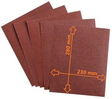 5шт НАЛИЧНАЯ БУМАГА 230Х280 мм G 150