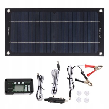 PRZENOŚNA PANEL REGULATOR ŁADOWANIA SŁONECZNEGO 600W 18V