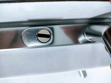 Противовзломная наружная ручка для входных дверей Bricard, 25 см