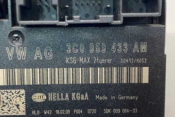 MODUL POHODĚ VW PASSAT B6 (3C2) 3C0959433AM 1.97L DIESEL 2009