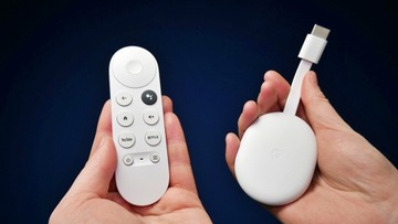 GOOGLE CHROMECAST 4 ПЛЕЕР Full HD Smart TV Wi-Fi ПУЛЬТ ДИСТАНЦИОННОГО УПРАВЛЕНИЯ + БАТАРЕИ
