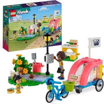 LEGO Friends Rower do ratowania psów, zestaw zabawek