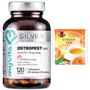MyVita Suplement diety Ostropest WĄTROBA 120 kaps