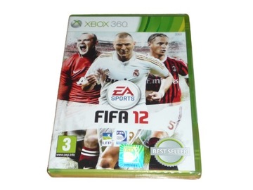 XBOX 360 FIFA 12 012 FOLIA NOWA GRA X360