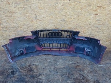 AUDI A3 8P FACELIFT 04-07 NÁRAZNÍK PŘEDNÍ KOMPLETNÍ MŘÍŽKA S-LINE LZ3M