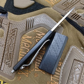 CRKT 2425 Мини-карманный нож с фиксированным лезвием, нейлоновая волна