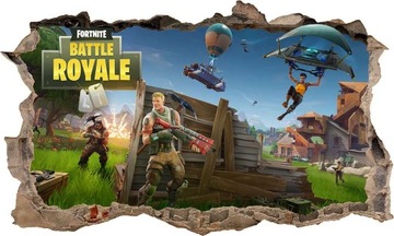 Naklejka Plakat na Ścianę FORTNITE 3D XXXXL Nr 3