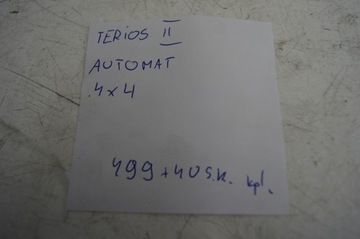 DAIHATSU TERIOS II FACELIFT 1.5 AUTOMAT HŘÍDEL HNACÍ