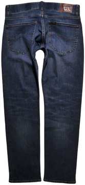LEE spodnie TAPERED regular BLUE jeans SLIM FIT MVP _ W32 L30