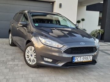Ford Focus III Kombi Facelifting 1.0 EcoBoost 100KM 2016 Ford Focus BEZWYPADKOWY* duża nawi SYNC *nowy
