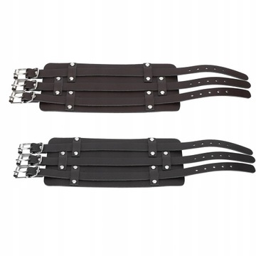 2 шт. РЕГУЛИРУЕМЫЙ КОЖАНЫЙ РЕМЕСЛ НА ЗАПЯСТЬЯ