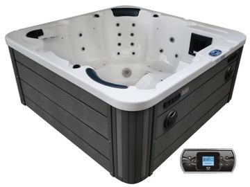 Jacuzzi ogrodowe wanna z hydromasażem SPA 6 os. 200x200cm AG-1 BALBOA GECKO
