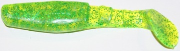 Manns Predator 5,5cm Żółty fluo, zielony brokat