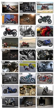 Плакаты с мотоциклами Harley Ducati BWM, множество моделей. 100 см